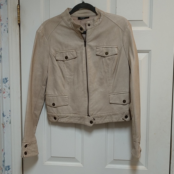 a.n.a Jackets & Blazers - a.n.a Faux Pebbled leather jacket